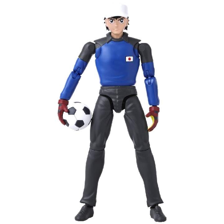 Anime Heroes Kaptajn Tsubasa figur med tilbehør, 16 cm - Genzo Wakabayashi