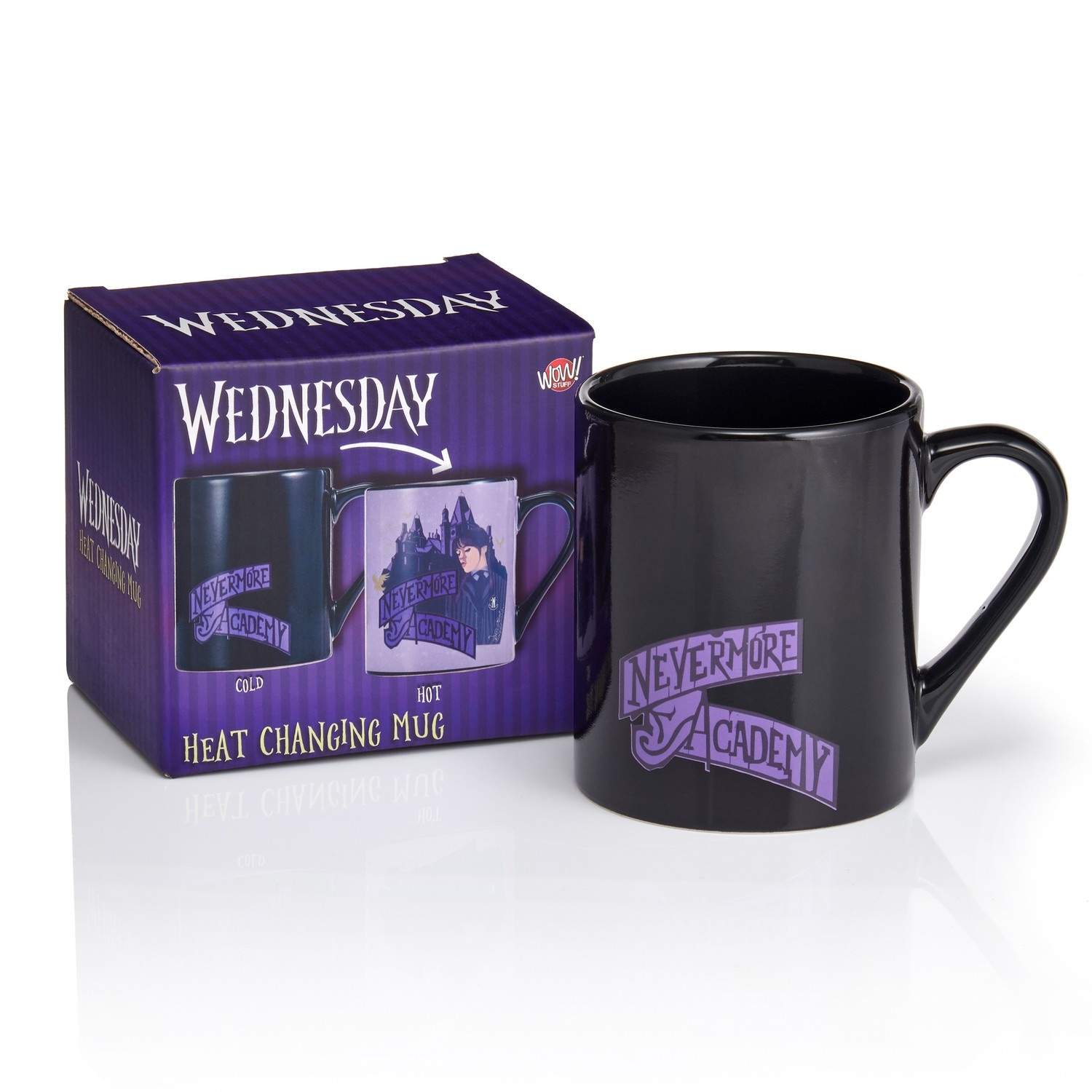 Onsdag Giftable Heat Reveal Mug - Wednesday And Thing