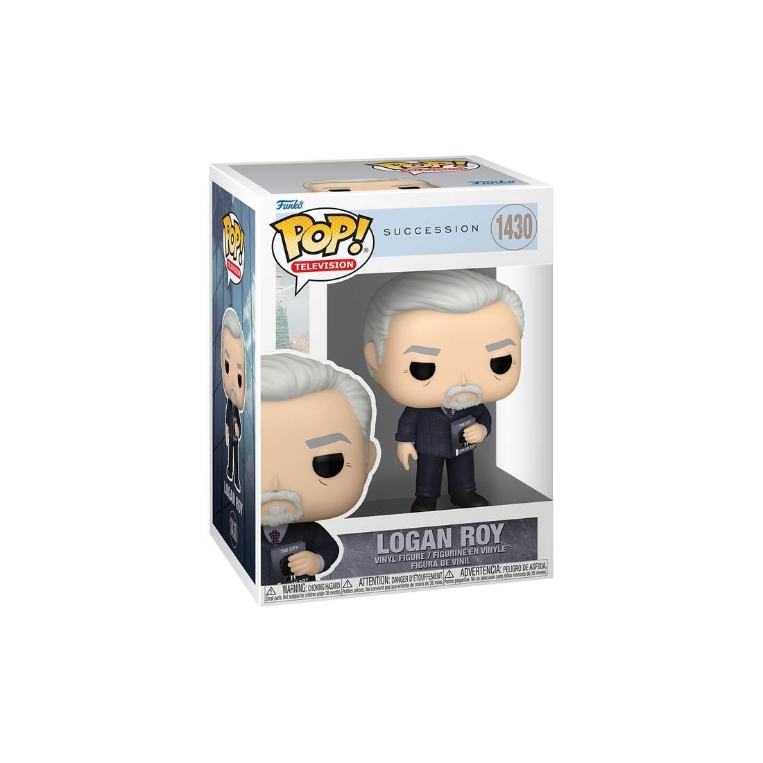 Funko Pop! Vinylfigur: Succession - Logan Roy | Hem & Hobby | Pryloteket