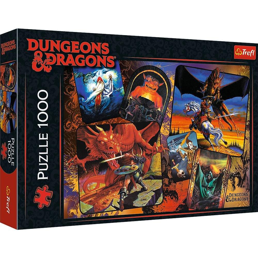 Trefl Puslespil Dungeons And Dragons 1000 stk