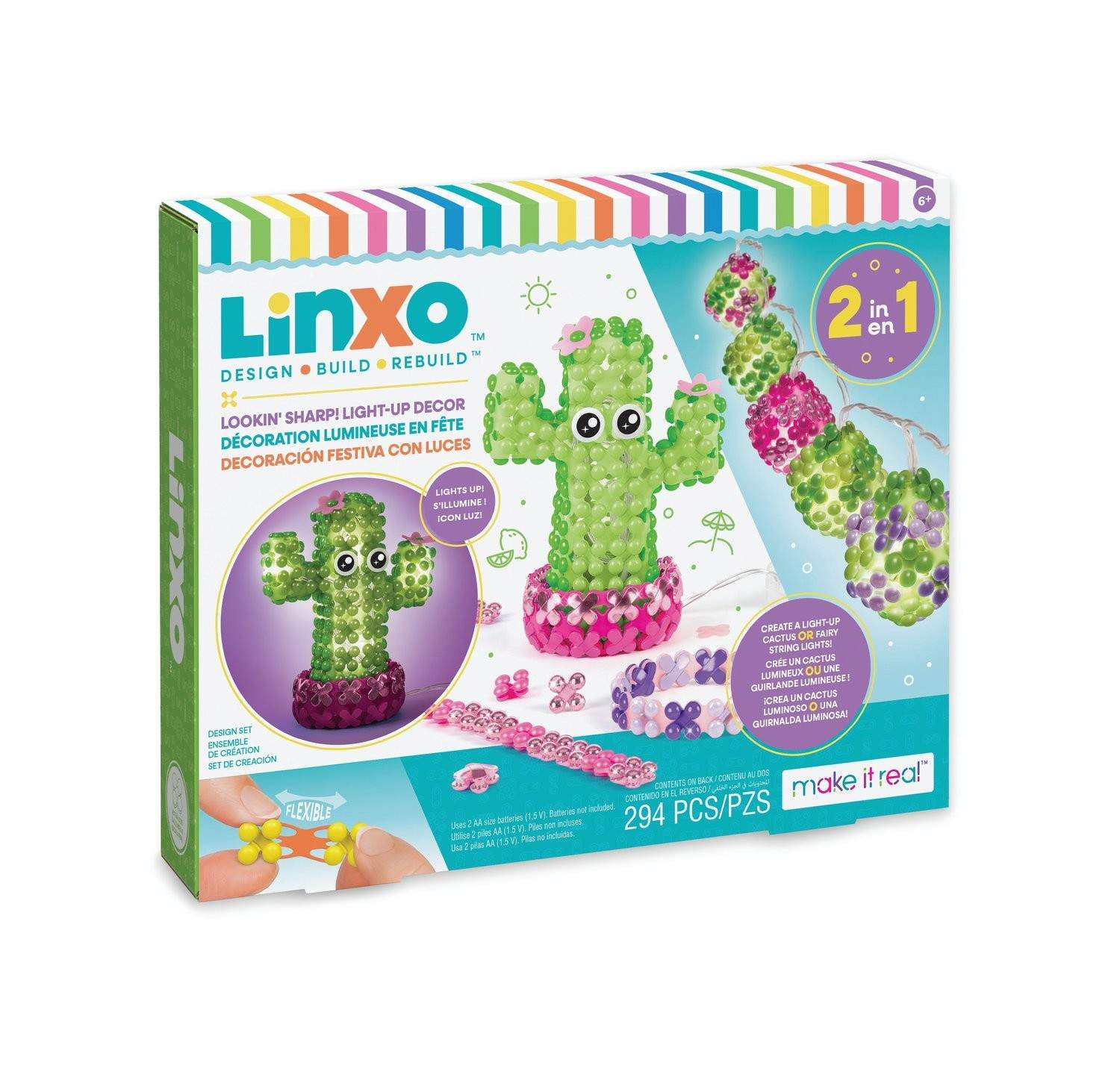 Gør det til ægte Linxo Decor Set Sharp Light Up