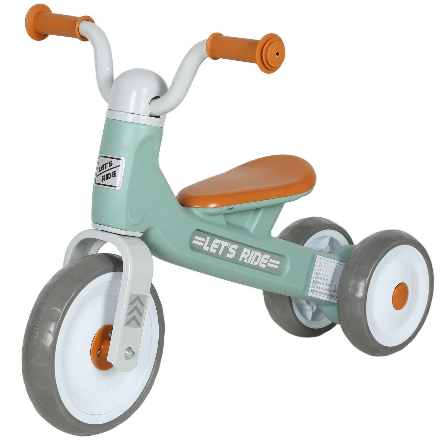 Balancecykel til småbørn – Ingen pedaler, støjsvage hjul, 12-36 måneder