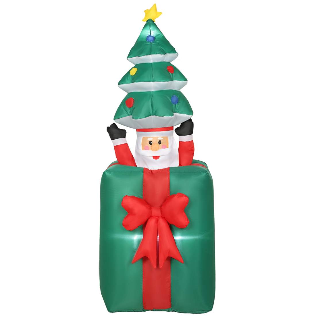 Uppblåsbar juldekoration med LED-ljus – inomhus/utomhus | Hem & Hobby | Pryloteket