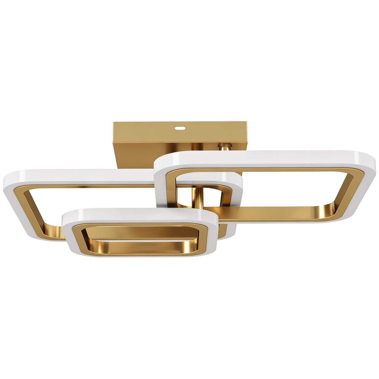 LED loftlampe – 40W, 4300LM, justerbar farve, guld