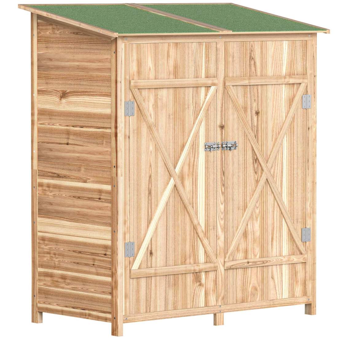 Träskjul för utomhusbruk med bord – 140 x 75 x 157 cm | Hem & Hobby | Pryloteket