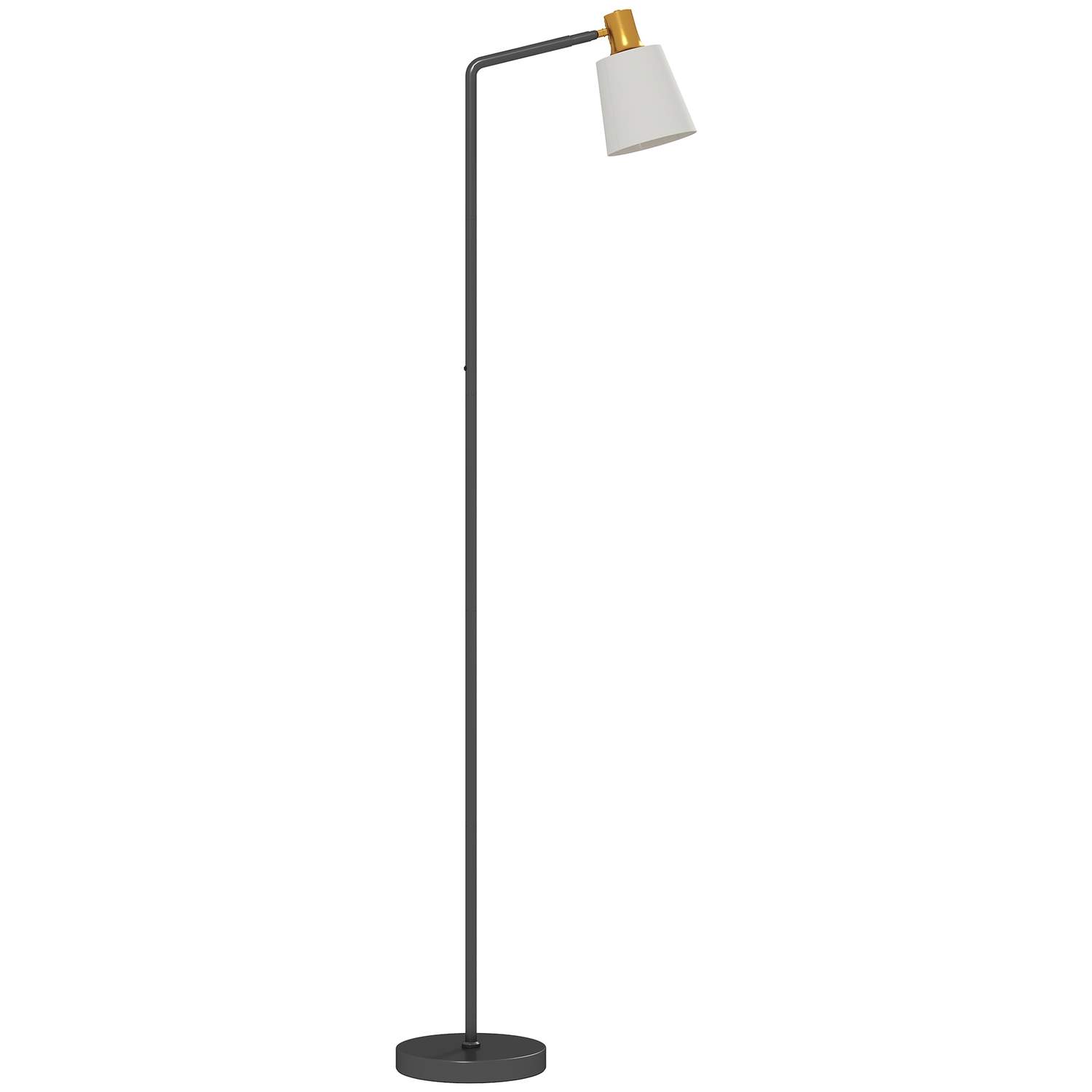 LED-gulvlampe – justerbart hoved, 3 farvetemperaturer