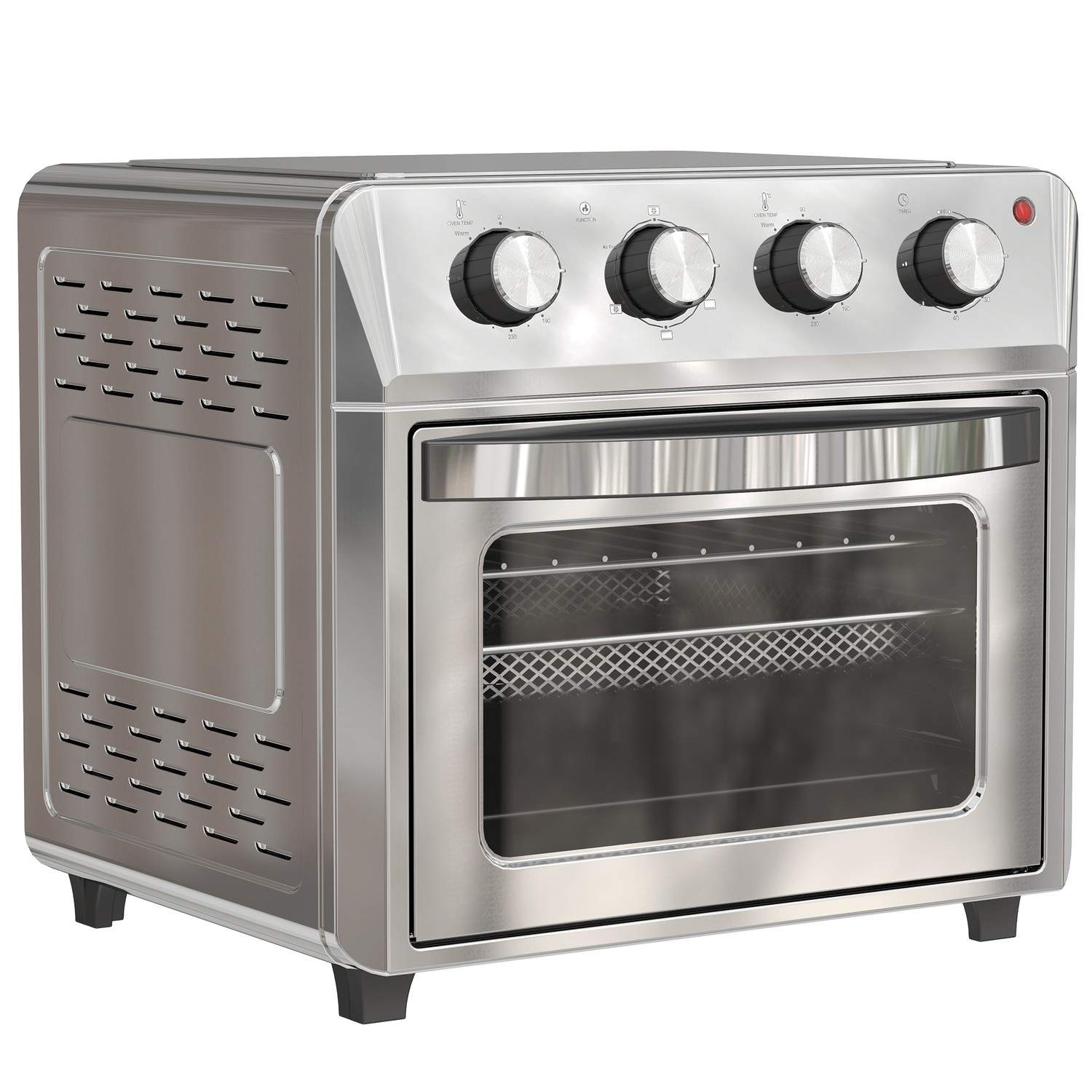 24L varmluftsugn – Airfryer, 6 lägen, silver | Hem & Hobby | Pryloteket