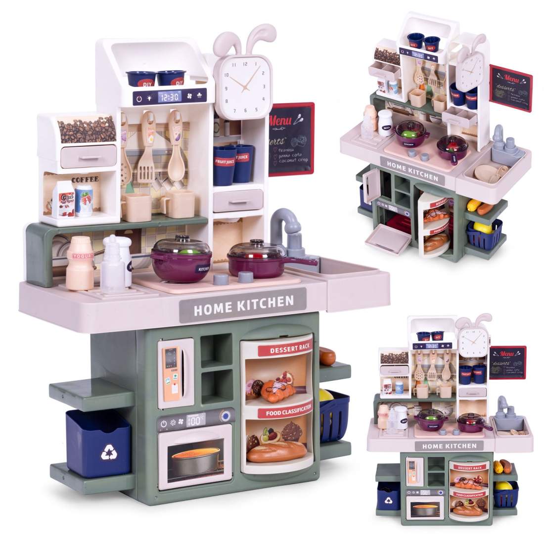Barnköksset med ljud, ljus och 35 tillbehör | Hem & Hobby | Pryloteket