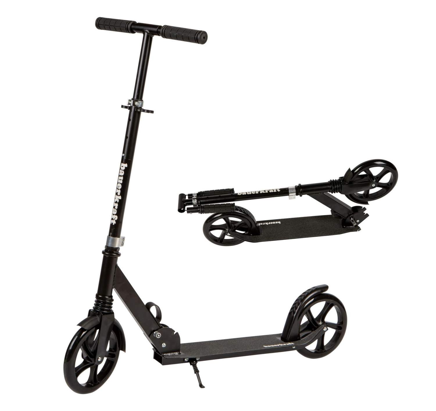 City Scooter til børn og teenagere – Sammenklappelig, justerbar, 200 mm hjul