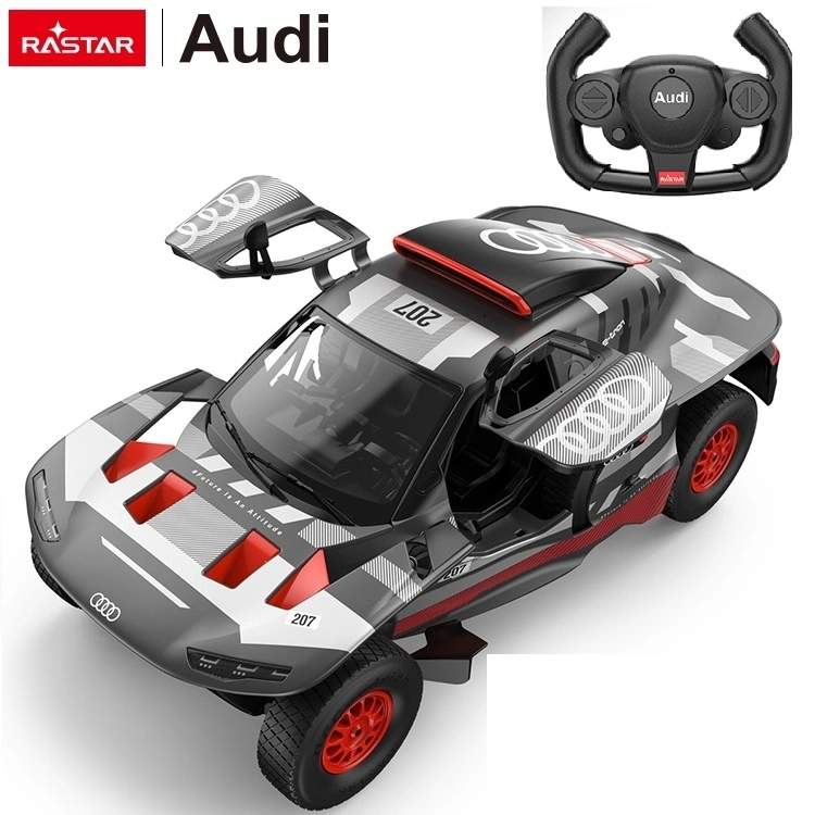 Fjernbetjent Audi RS Q e-tron-bil – skala 1:14, drifttilstand