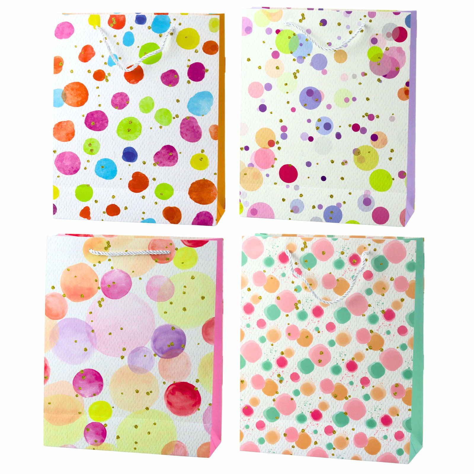 Gavepose Pastel Akvarel Dots 32 × 26 × 10 cm