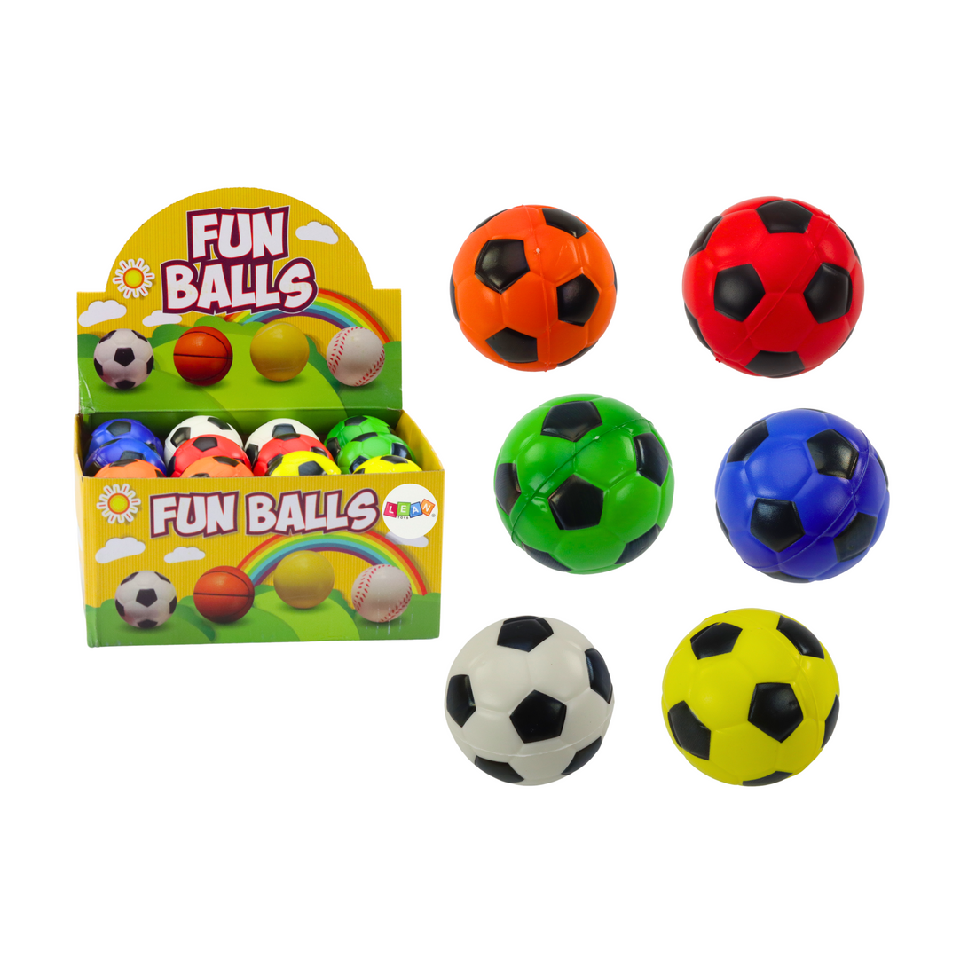 Liten boll i mjukt skum, 5,5 cm fotboll | Hem & Hobby | Pryloteket