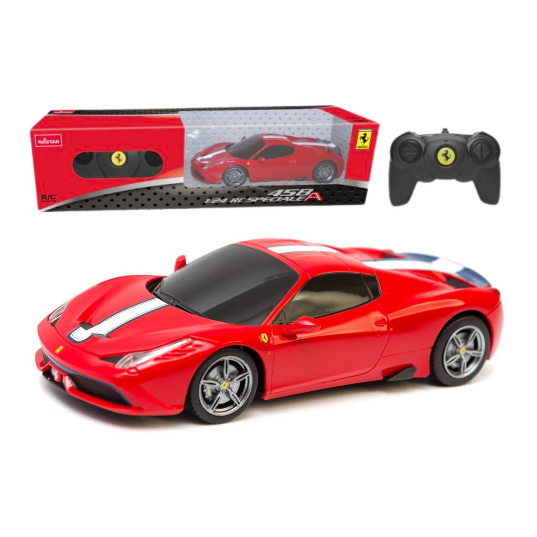 Fjärrkontroll Sportbil 1:24 Ferrari 458 Speciale Red | Hem & Hobby | Pryloteket