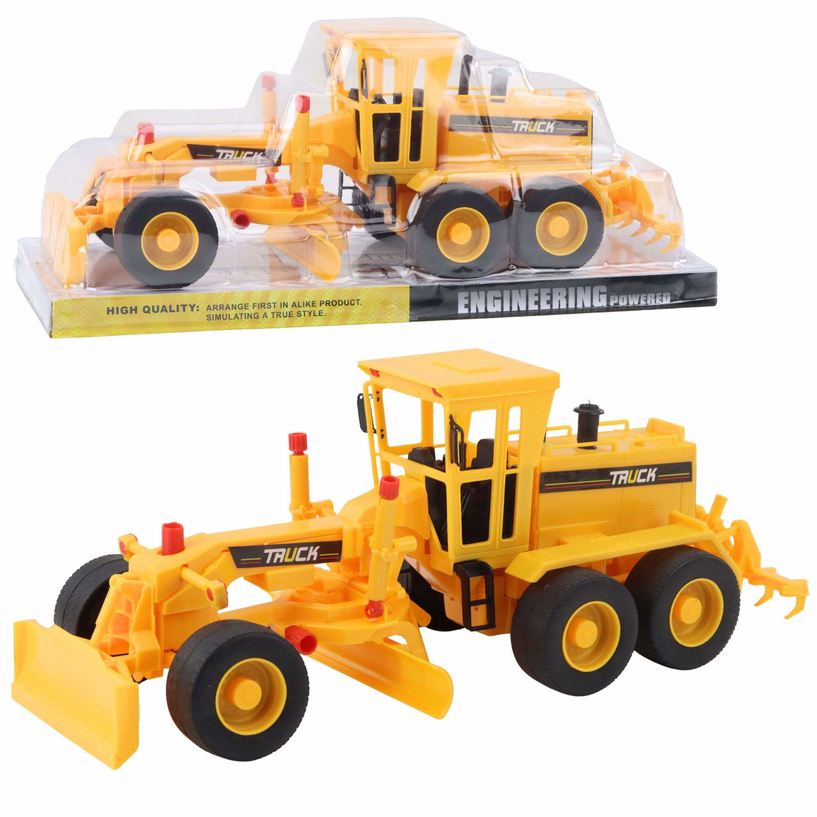 Gul manuell konstruktion bulldozerfordon | Hem & Hobby | Pryloteket