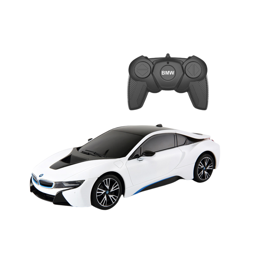 Rastar BMW I8 Vit fjärrkontrollbil | Hem & Hobby | Pryloteket