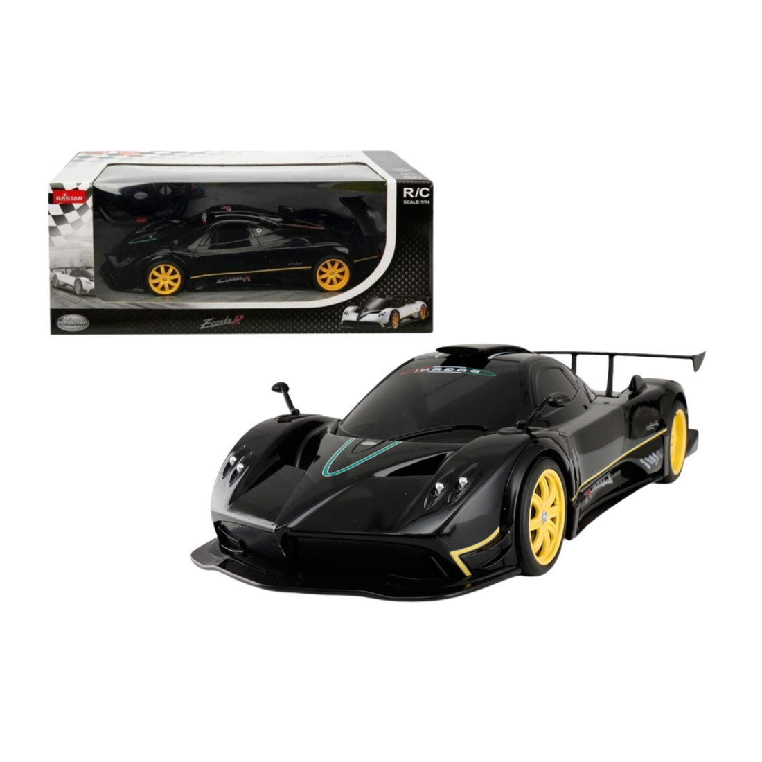 Fjärrkontroll Pagani Zonda bil, svart, skala 1:14 | Hem & Hobby | Pryloteket