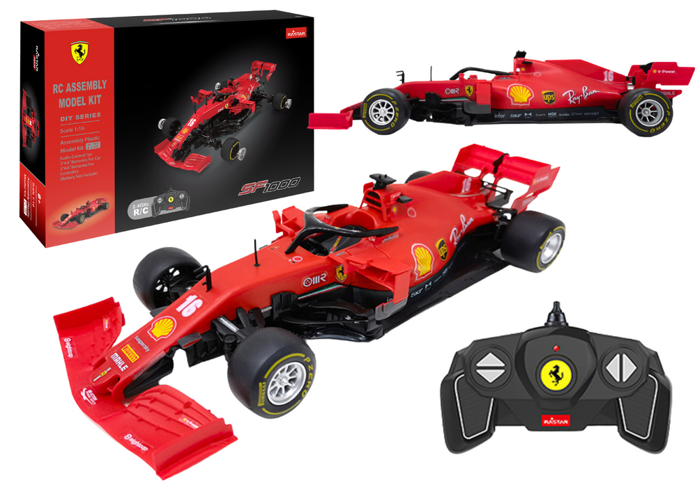 RC Car Building Blocks, 1:16 Ferrari SF1000 Röd | Hem & Hobby | Pryloteket