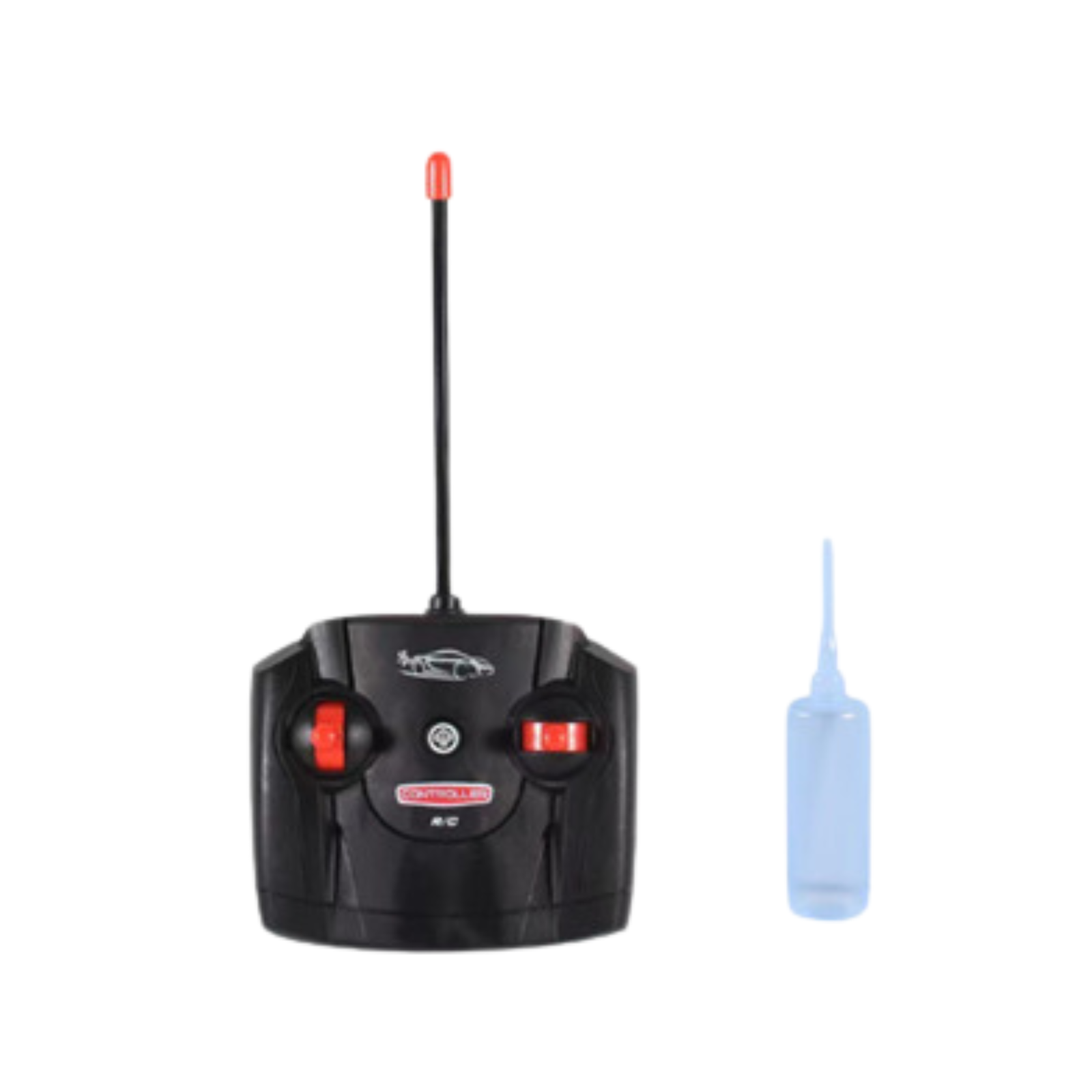 Fjernbetjent bil 1:20 med lys og røgeffekt