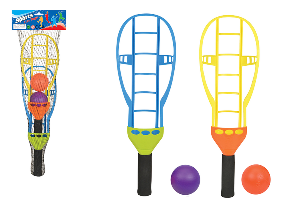 Boldfangst spilsæt – 2 fangere, 2 bolde