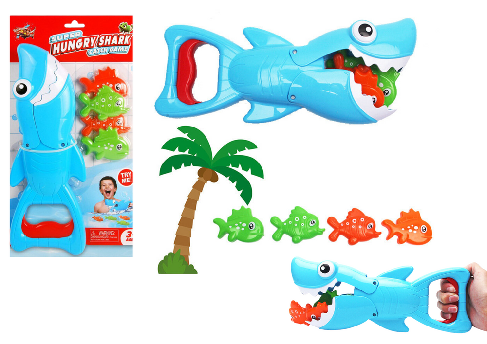 Shark Fishing Bath Game Set – Blå | Hem & Hobby | Pryloteket