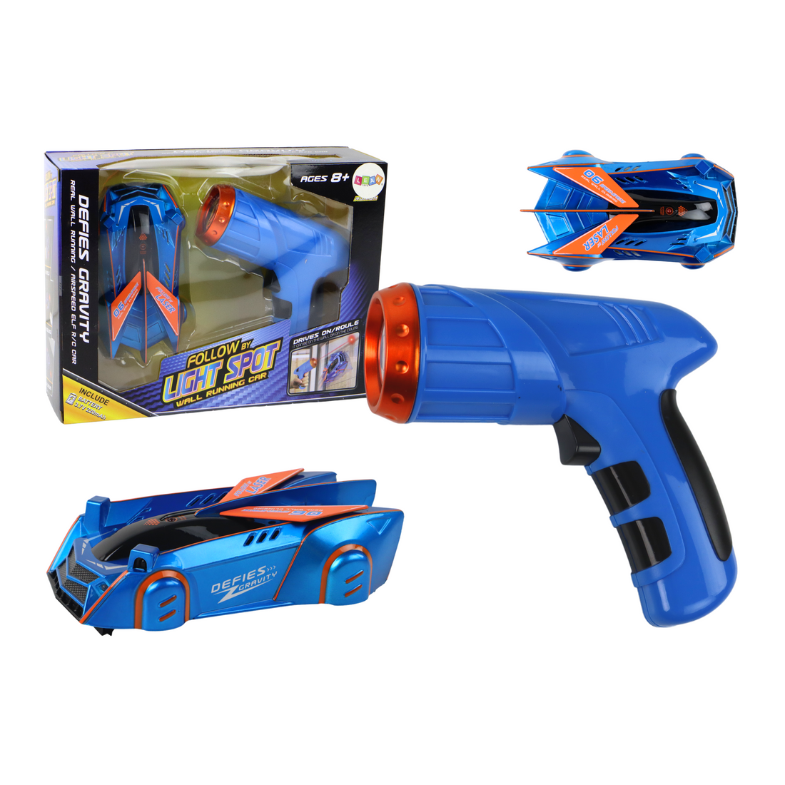 Laserbilleksak för väggklättring – blå | Hem & Hobby | Pryloteket