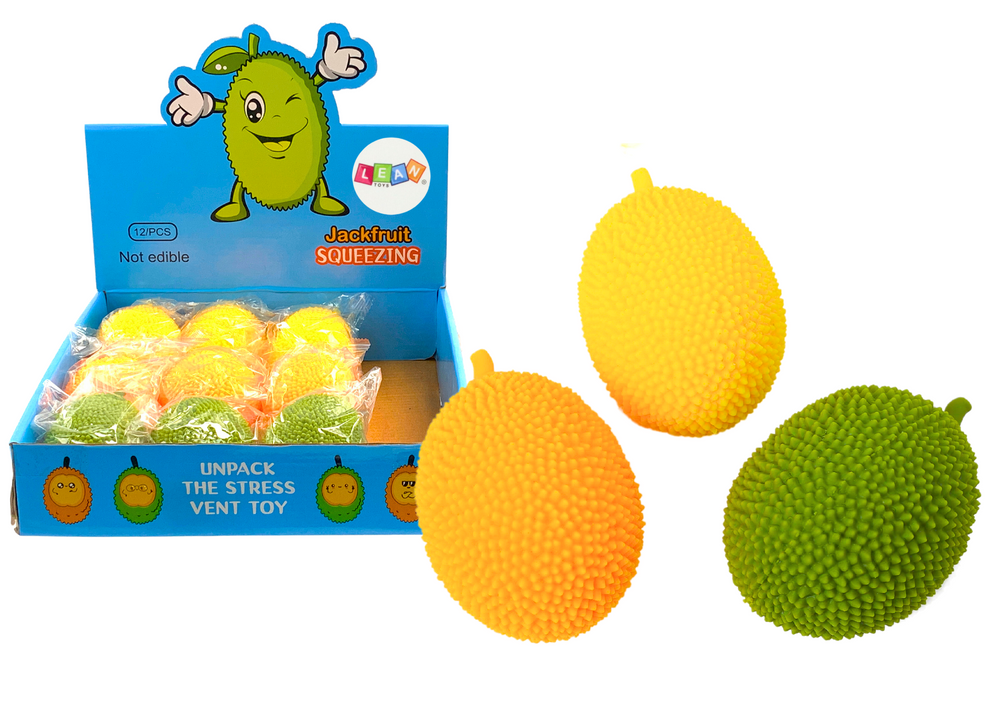 Jackfruit-legetøj i elastisk gummi