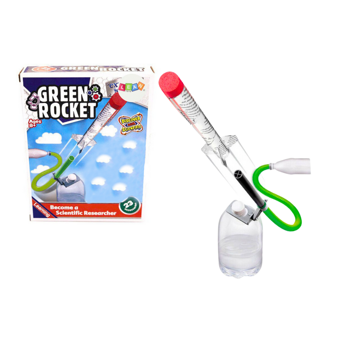 Eco Air-powered Rocket Science Kit, 23 delar | Hem & Hobby | Pryloteket
