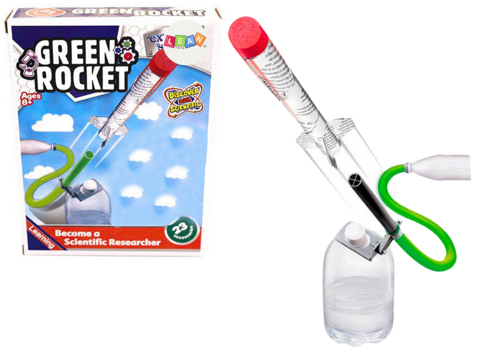 Eco Air-Powered Rocket Science Kit, 23 stk