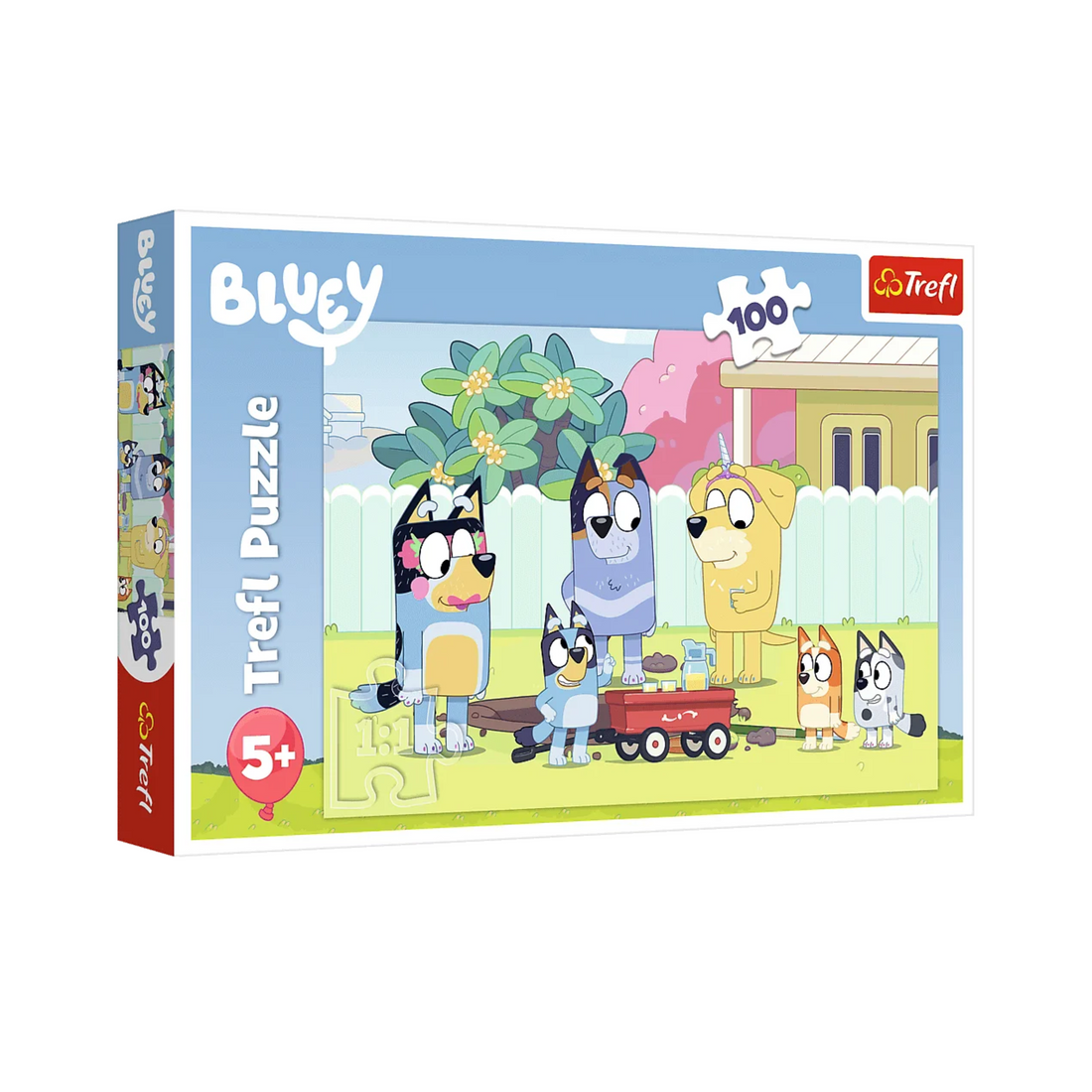 Pussel 100 bitar - Bluey Theme | Hem & Hobby | Pryloteket