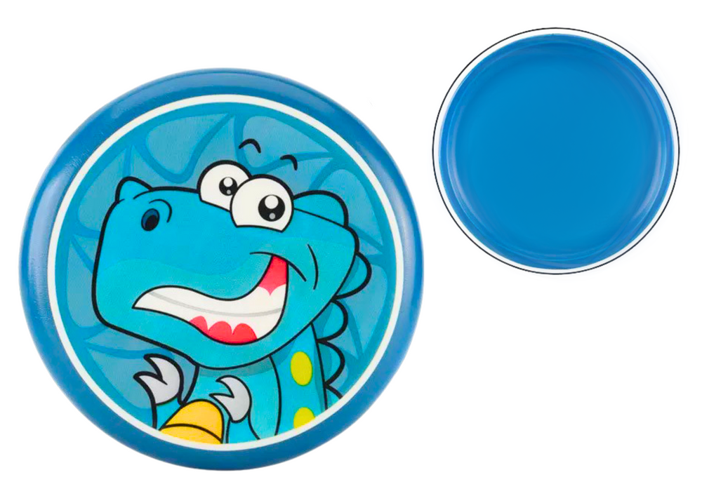 Flying Disc Frisbee med Dinosaur Blue 20 cm