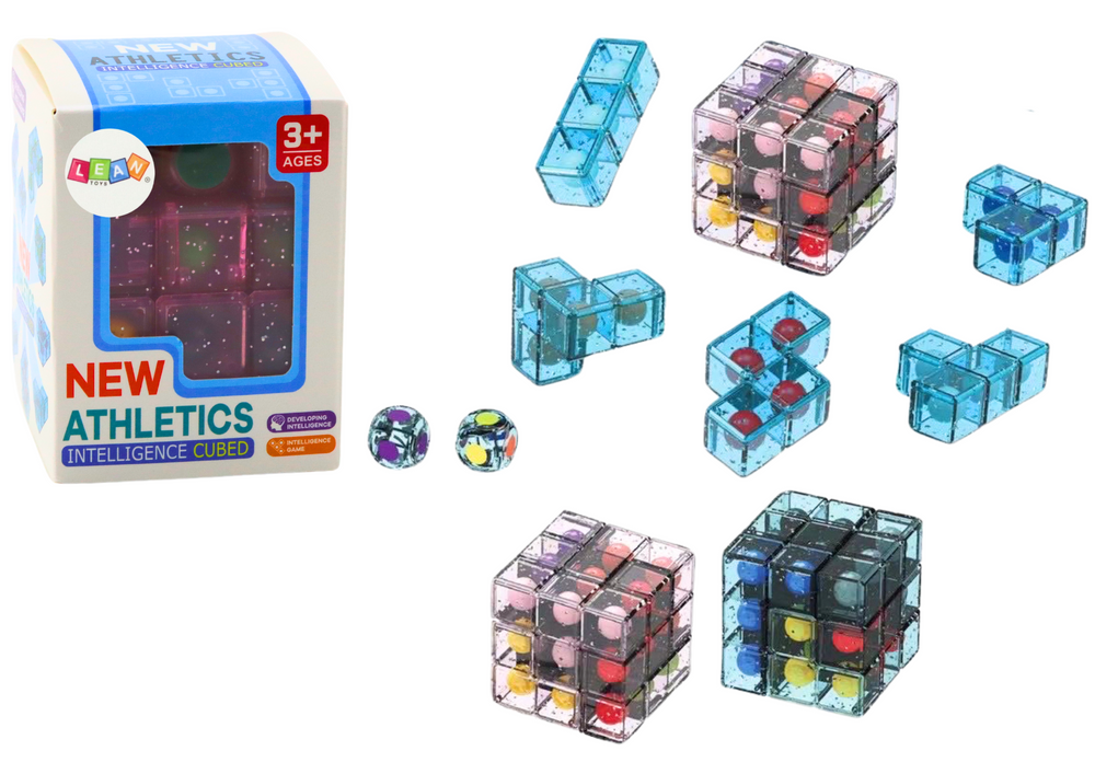 Logic Puzzle Cube Game – Pink
