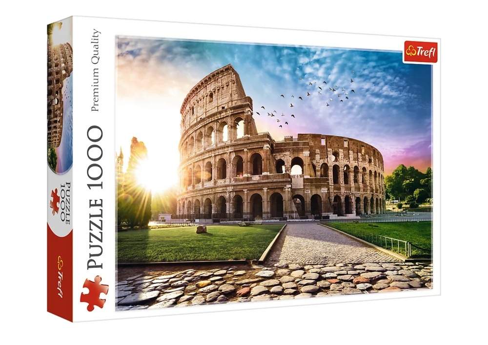 Puslespil – 1000 brikker – Colosseum i sollys