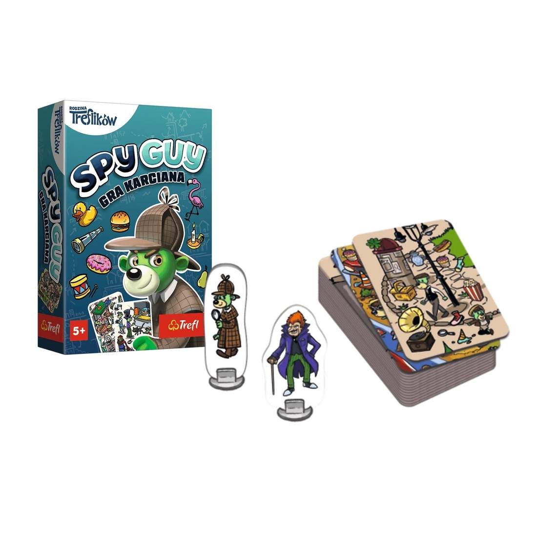 Spy Guy Card Game – Familjekul, Treflików-tema | Hem & Hobby | Pryloteket