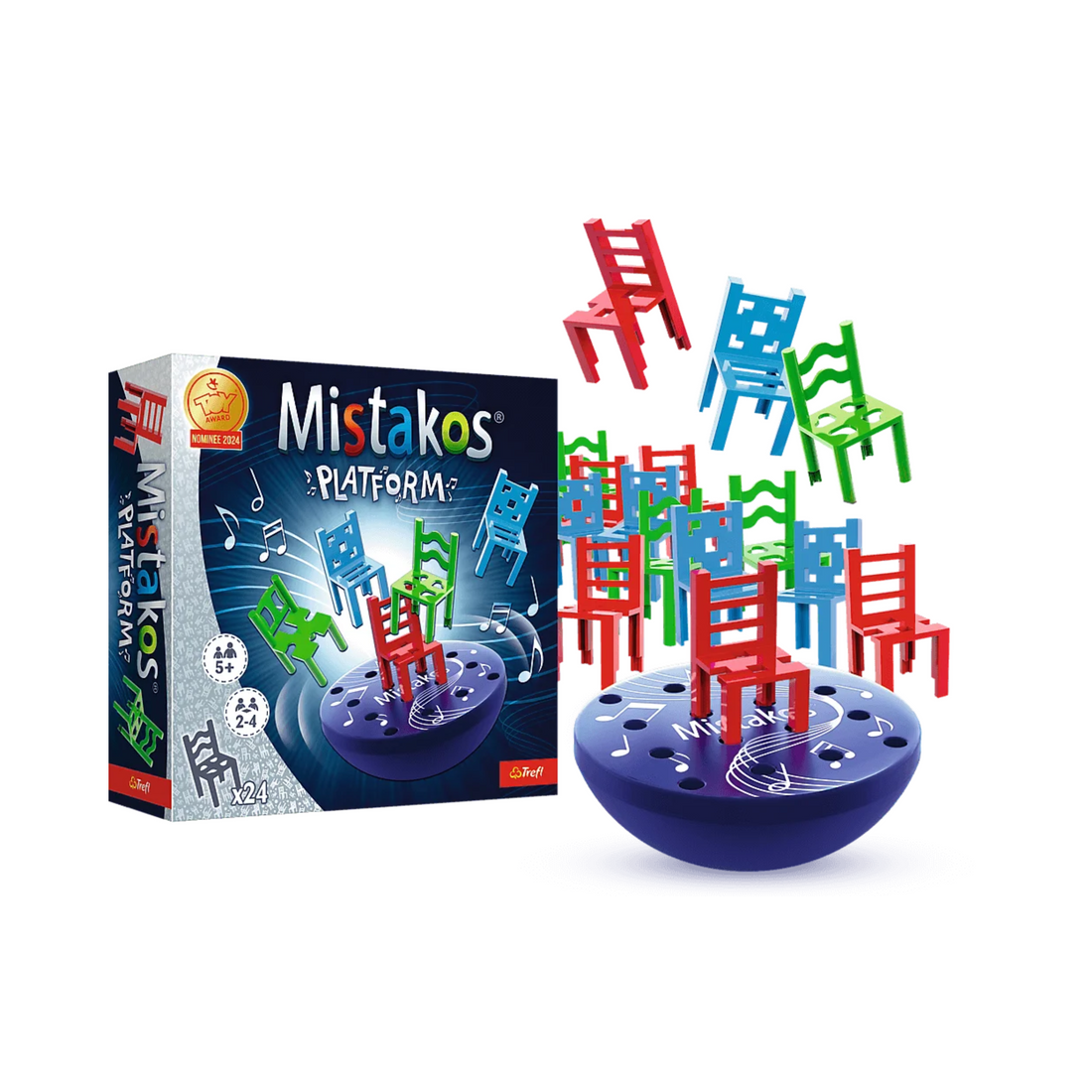 Mistakos Dexterity Game – Stolar Platform Set | Hem & Hobby | Pryloteket