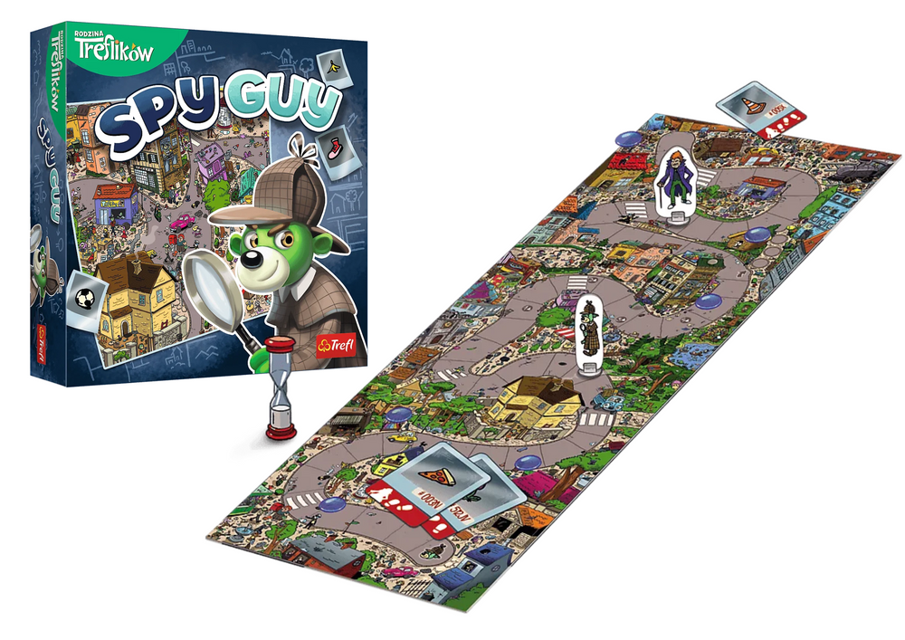 Familiebrætspil – Spy Guy, Trefik Family