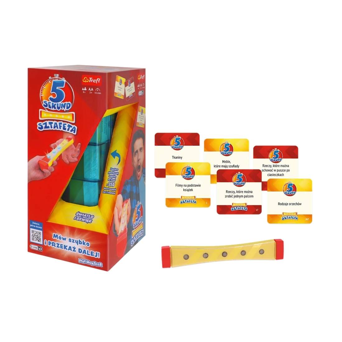 Party Game 5 Seconds Stafett – Trefl | Hem & Hobby | Pryloteket