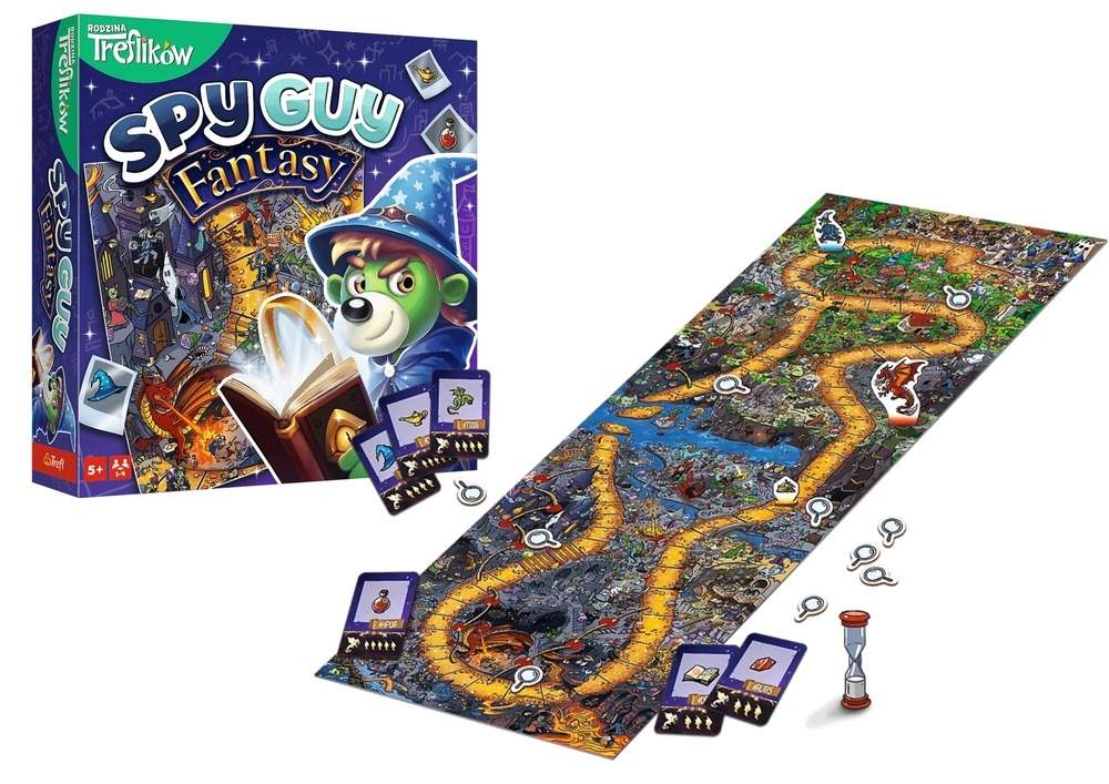 Familiebrætspil – Spy Guy Fantasy, i alderen 5+