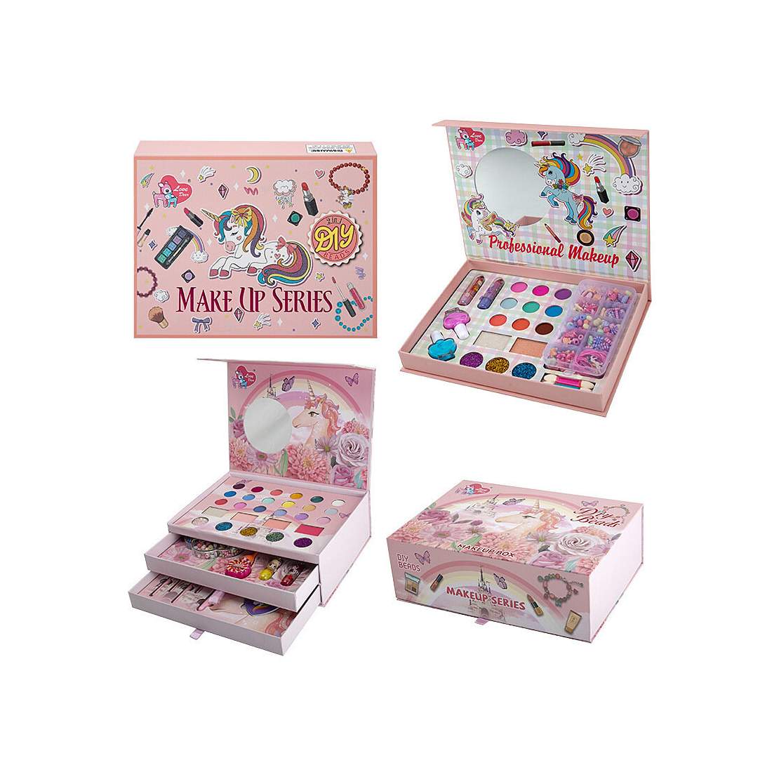 3-i-1 smink, naglar, smycken – rosa | Hem & Hobby | Pryloteket