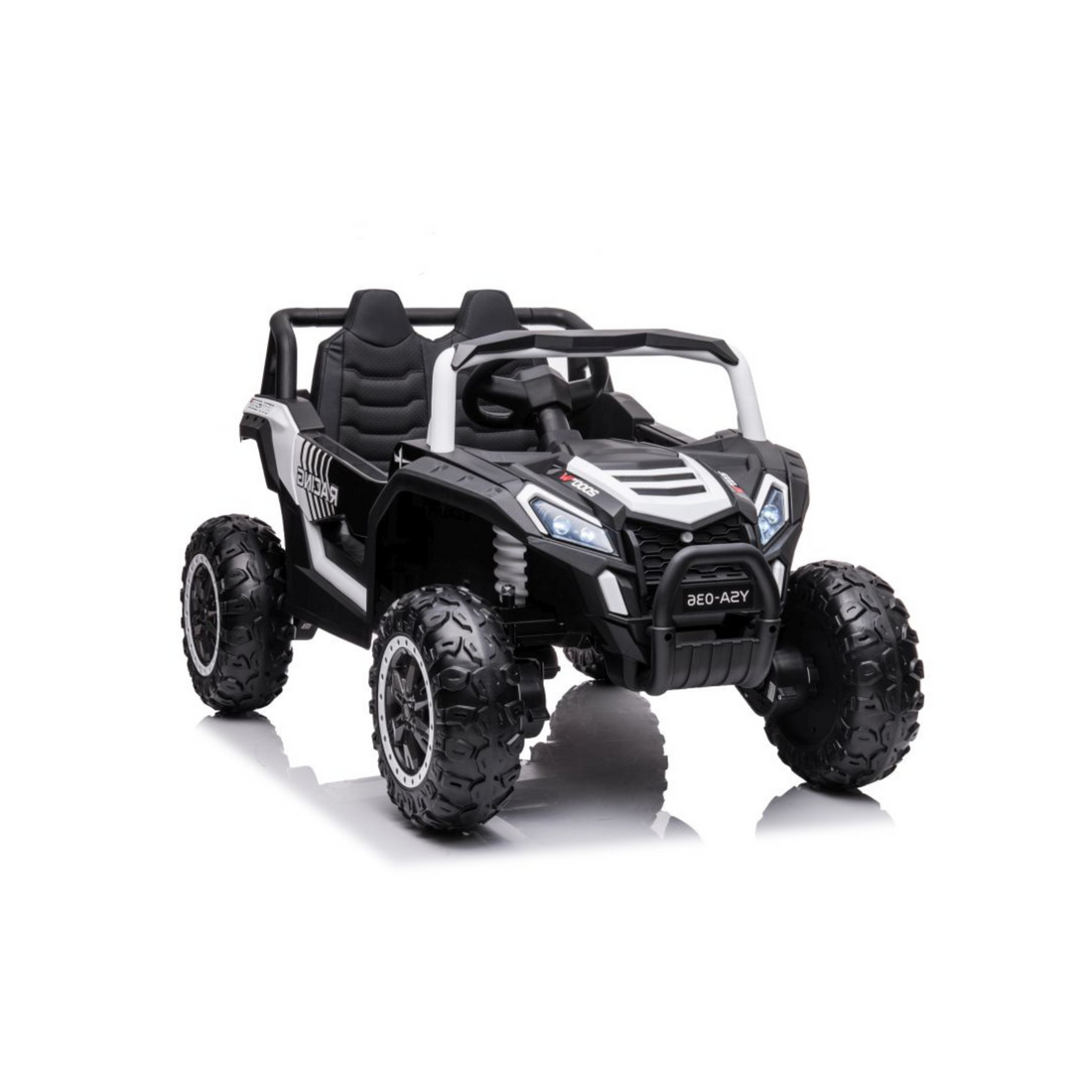 Elektrisk åkbil, vit 4x4, batteridriven | Hem & Hobby | Pryloteket