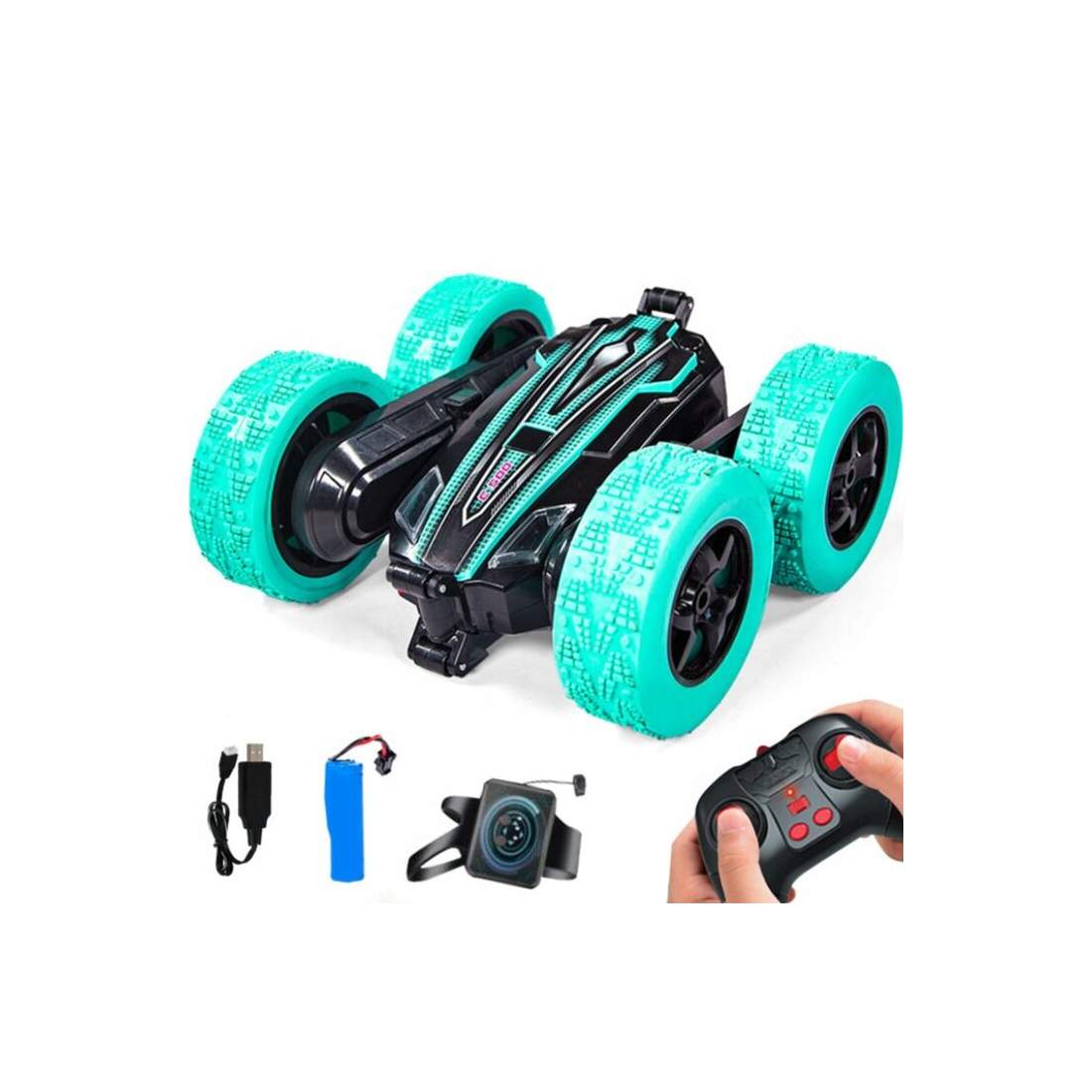 Geststyrd stuntbil, Blue Twister | Hem & Hobby | Pryloteket