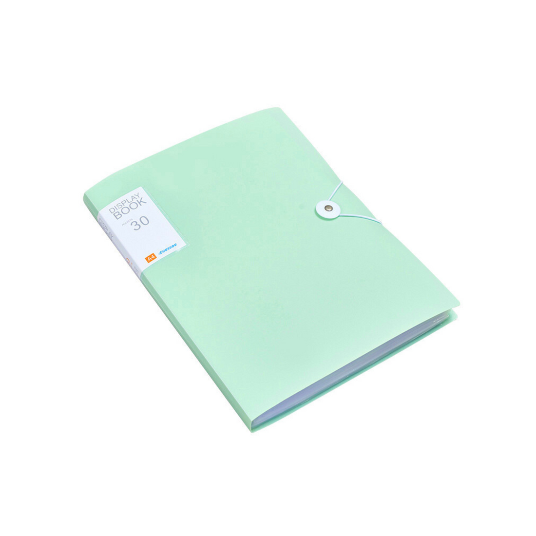 Plastmapp med resår, 30 ark, grön A4 | Hem & Hobby | Pryloteket