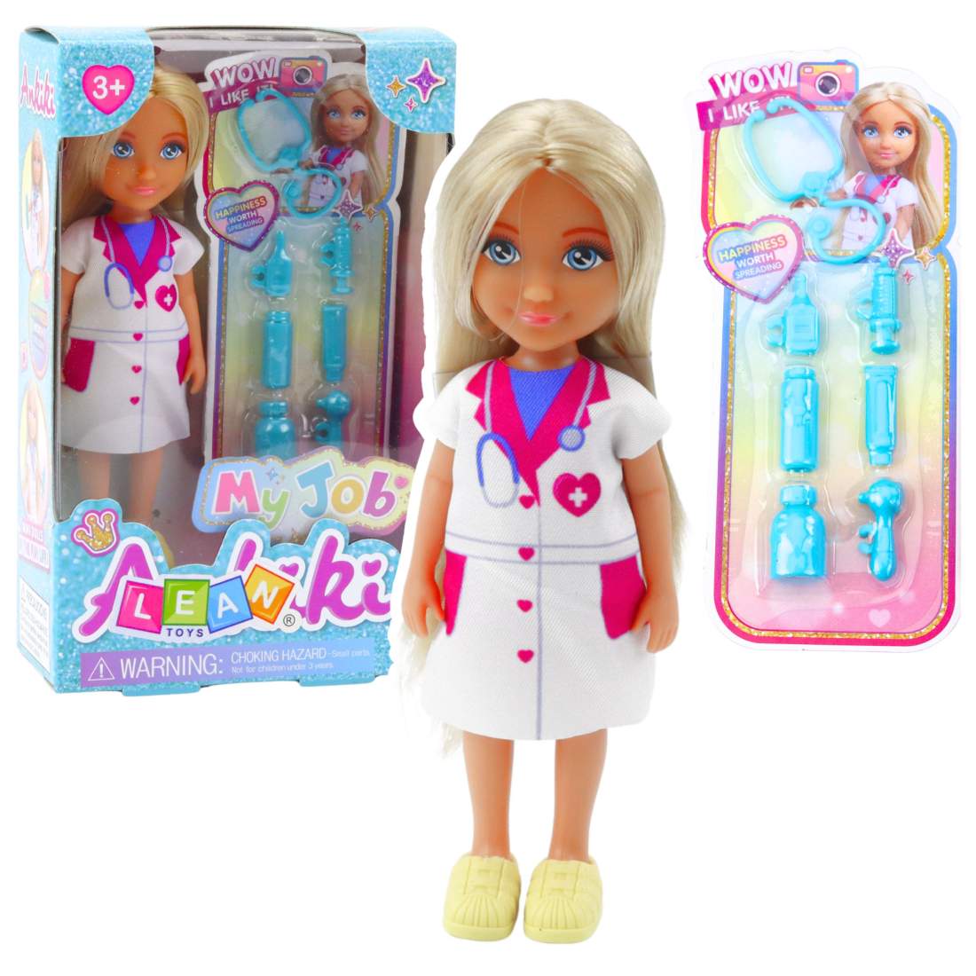 Mini Doll Doctor Set med medicinska tillbehör | Hem & Hobby | Pryloteket