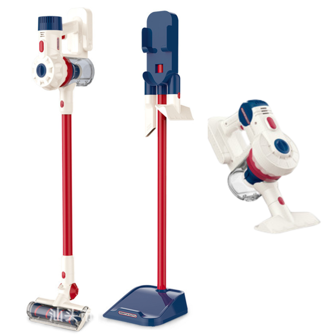 Rengöringsset för barn med vakuum, ljus och ljud, vit | Hem & Hobby | Pryloteket