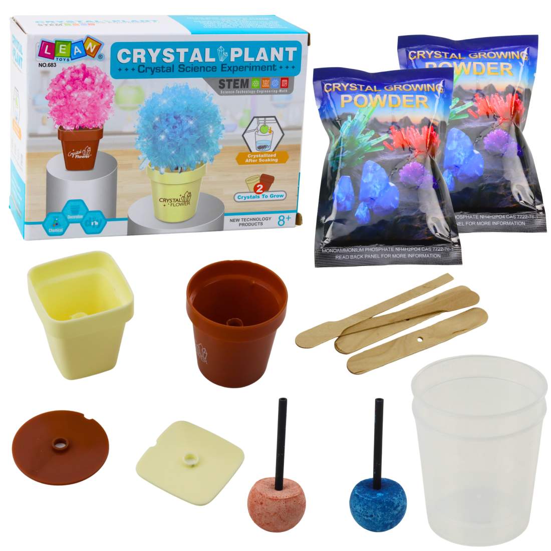 Crystal Tree Growing Kit – Pedagogiskt set | Hem & Hobby | Pryloteket
