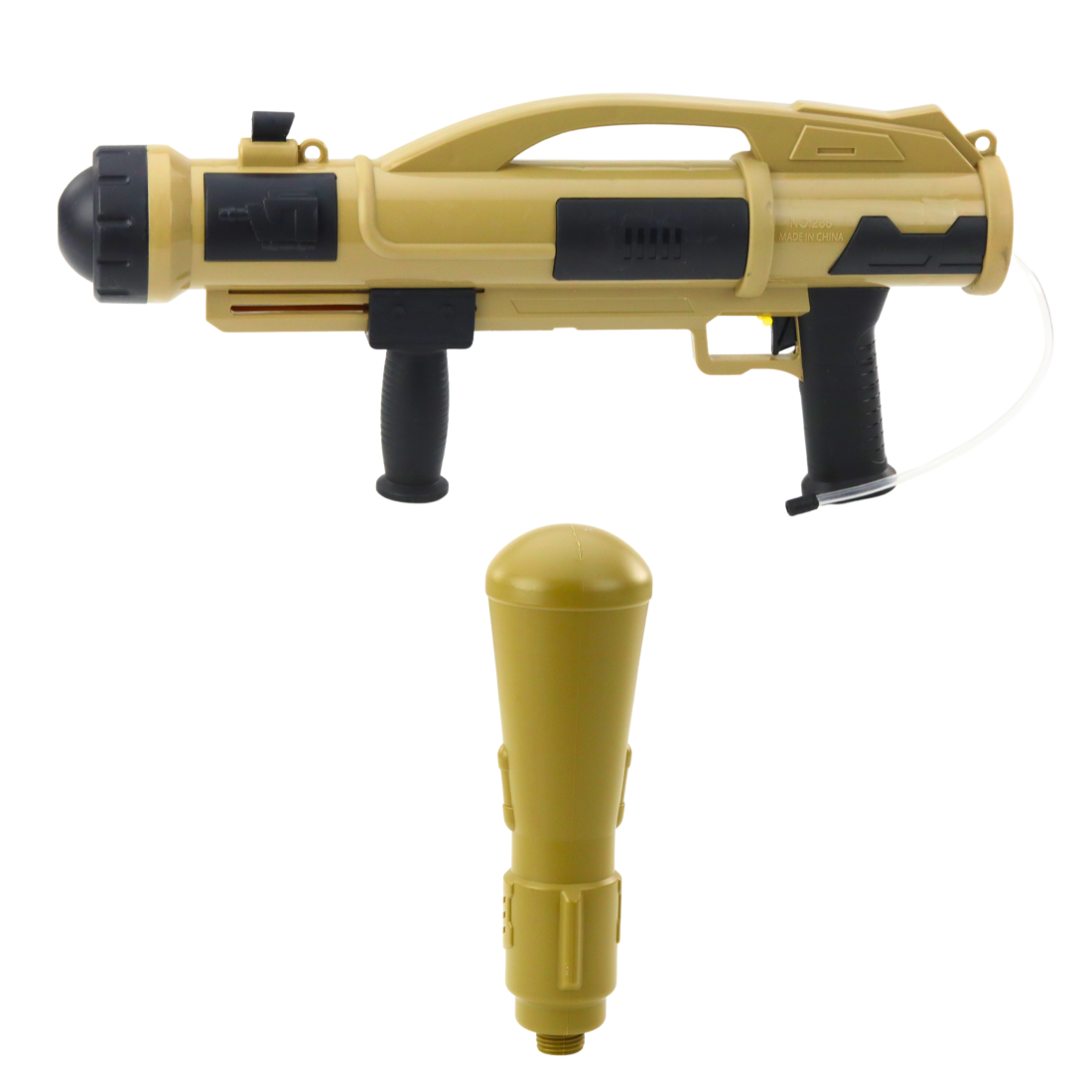 Vattenpistol Bazooka med pump, 73 cm, Beige, 1100ml | Hem & Hobby | Pryloteket