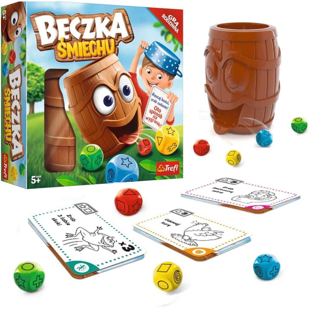 Gra Zręcznościowa – Beczka Śmiechu dla Dzieci