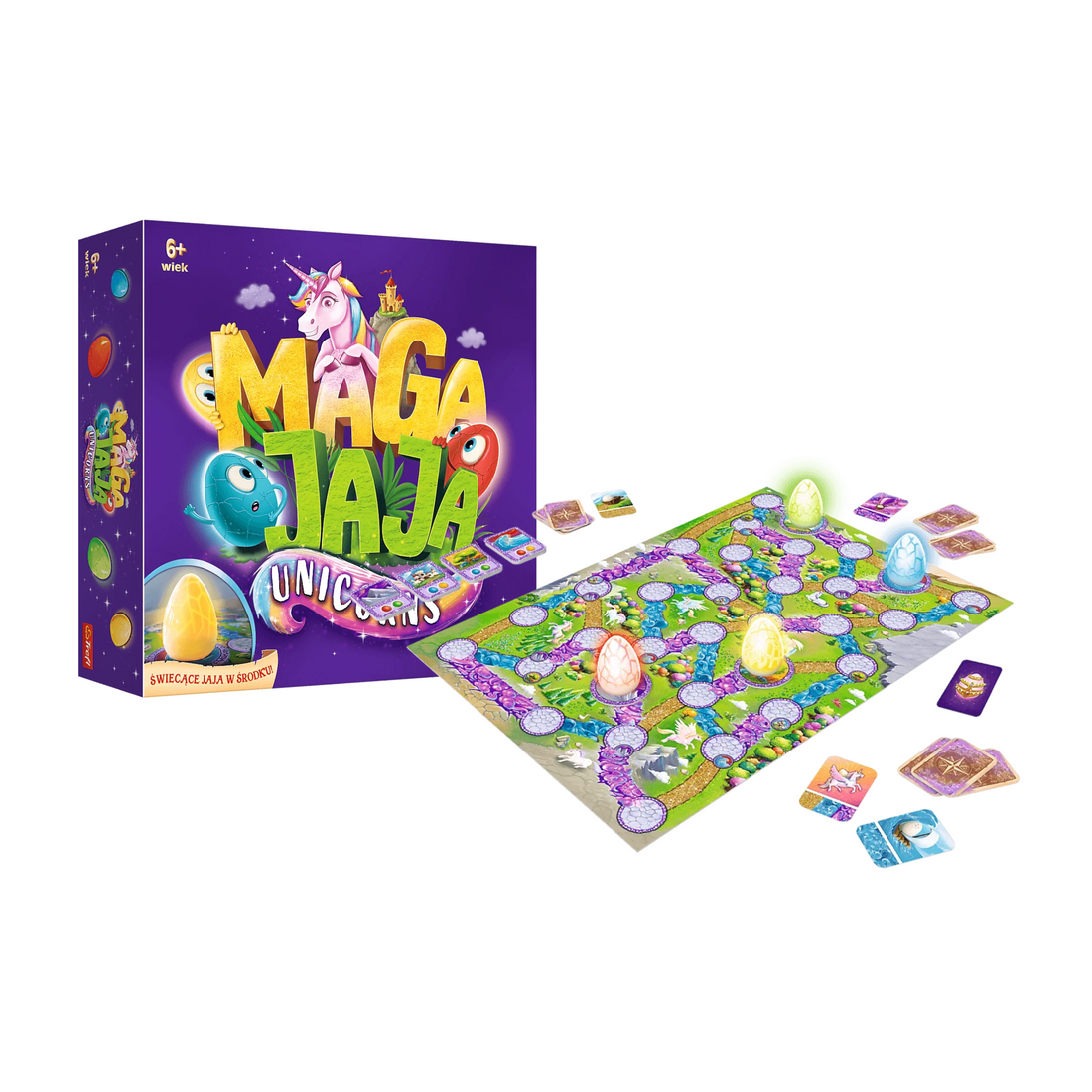 Familjebrädspel – Enhörningstema, åldrar 5+ | Hem & Hobby | Pryloteket