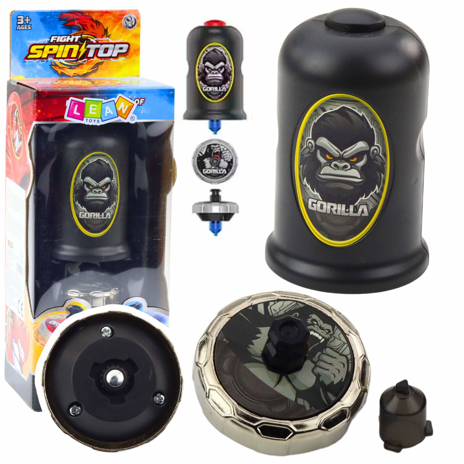Flying Disc Launcher Set – Sort Gorilla Spinner