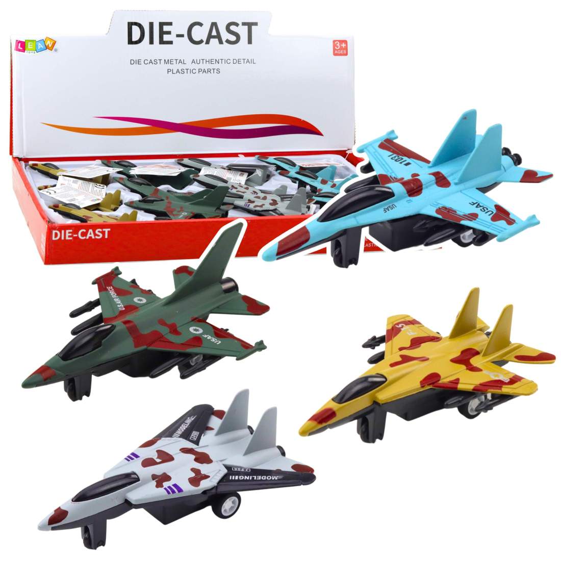 Militär friktionsdriven metallleksaksfordon 11cm | Hem & Hobby | Pryloteket