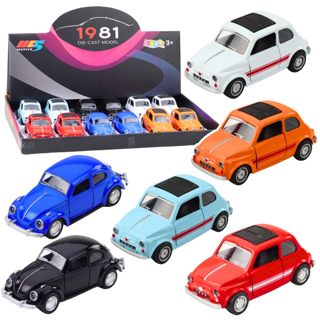 Klassisk samlarbil med öppningsbara dörrar 1:36 Skala | Hem & Hobby | Pryloteket